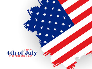 American 4th of july celebration modern background