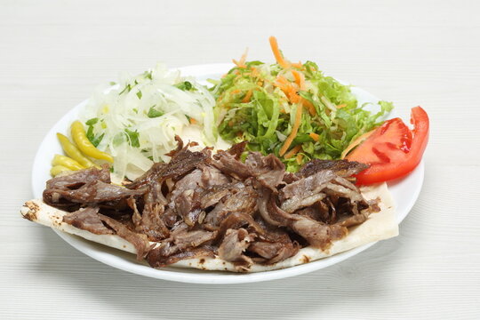 turkish meat doner kebab