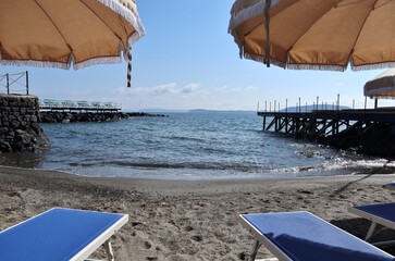 Ischia - Scorcio dalla spiaggia di Punta Molino
