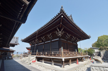 Naklejka premium 春の清水寺 朝倉堂 京都市東山区