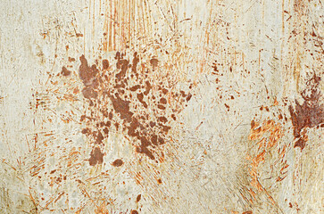 Old rusty metal background. Copy space. Design element