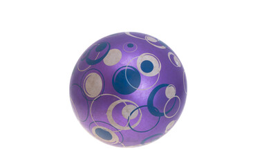 children's rubber ball isolated
