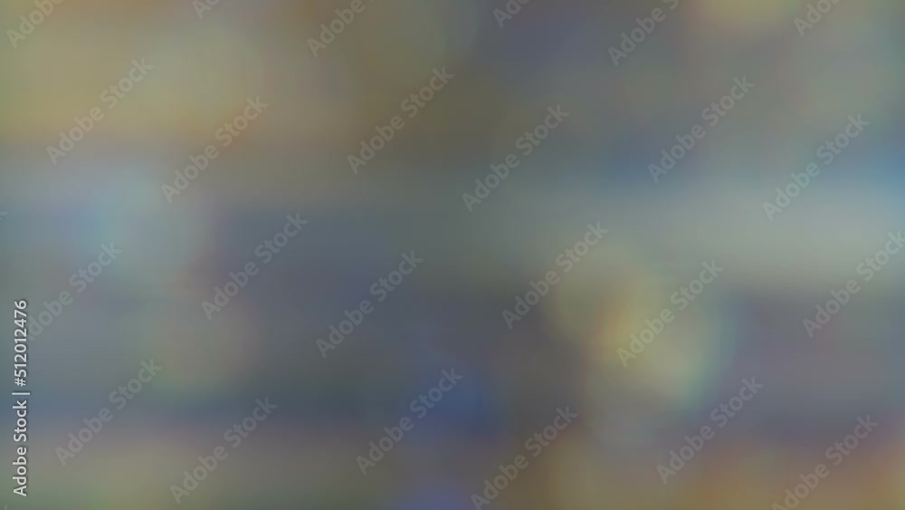 Leinwandbilder out of focus abstract background. 3d rendering digital seamless loop animation