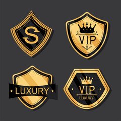 elegants golden four emblems