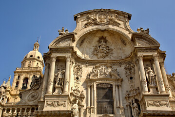 Fototapeta premium Famous cathedral in Murcia - Spain 