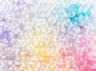 Colorful geometric abstract background. 3d vector wallpaper