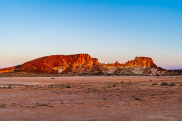 Rainbow Valley near Alice Springs, Central Australia.