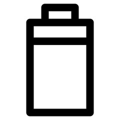 battery line icon