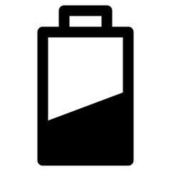 battery glyph icon