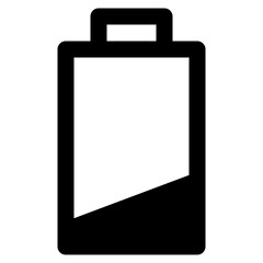 battery glyph icon