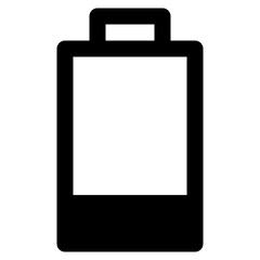 battery glyph icon
