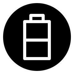 battery glyph icon