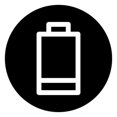 battery glyph icon