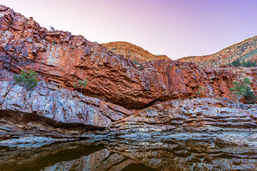 Ormiston Gorge in the West MacDonnell National Park, Alice Springs.