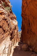 Standley Chasm in the West MacDonnell Range, Alice Springs