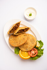 Keema kachori is a popular indian or pakistani flacky, crispy and delicious snack with yummy qeema filling also known as Khasta Kheema Kachauri