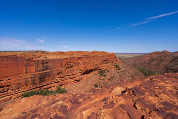 Kings Canyon in the Northern Territory, Australia.