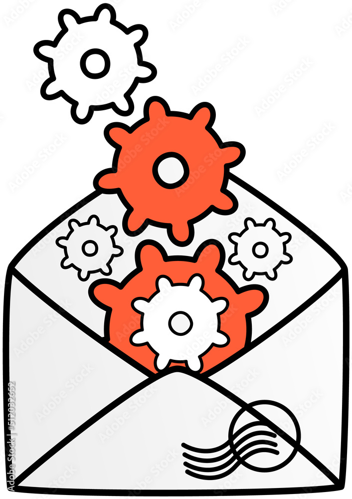 Poster searching for ideas and solutions, business process running, startup, work motion concept. gears in 
