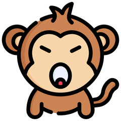 SHOUTING filled outline icon,linear,outline,graphic,illustration