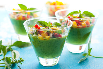 Green Gazpacho summer soup