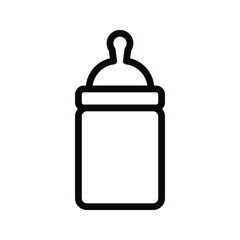 feeding bottle icon color editable