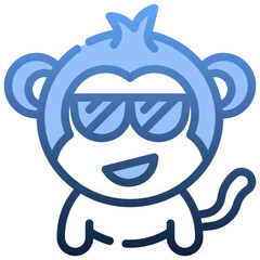 COOL Gradient icon,linear,outline,graphic,illustration