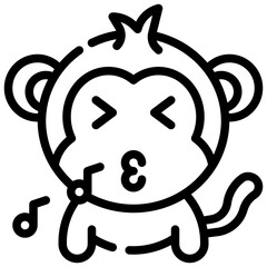 WHISTLE line icon,linear,outline,graphic,illustration