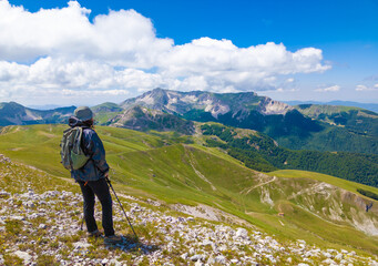 Rieti (Italy) - The summit of Monte di Cambio, beside Terminillo, during the spring. Over 2000...