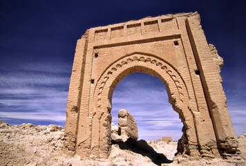 Ruinas de Sijilmassa(707d.c). Rissani. Tafilalt. Marruecos.