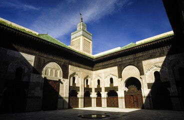 Madrasa Bou Inania. Fez (Fez el-Bali).Marruecos.