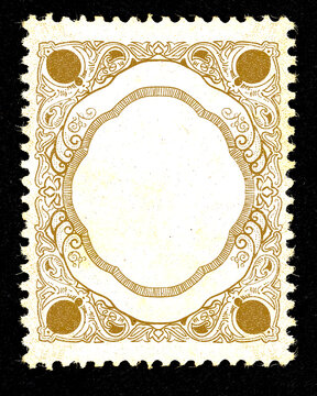 vintage postage stamp