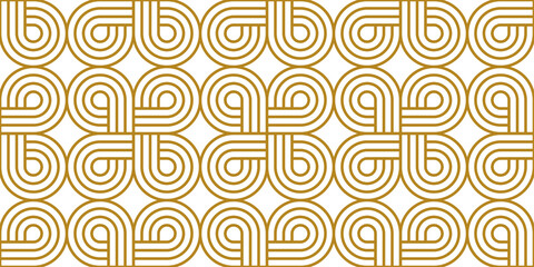 Lattice geometric seamless pattern vector design, trendy retro style minimal grid tiling, monochrome net linear art.