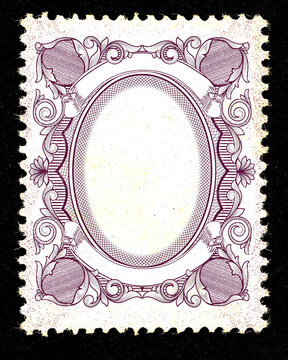 vintage postage stamp