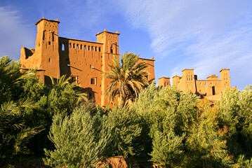 Kasbah de Aït Benhaddou (S.XVI). Cordillera del Atlas. Marruecos. Magreb. Africa.