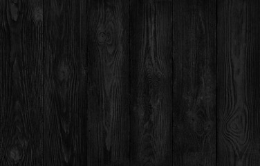 Fototapeta black wooden background with expressive pattern obraz