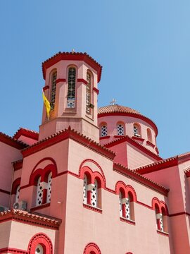 Greek Orthodox Cathedral Church Agion Pandon, Athens, Greece