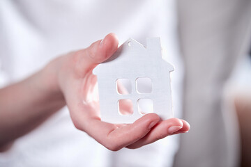 real estate and family concept