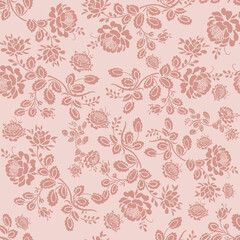 seamless pattern background with Roses