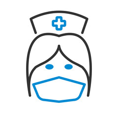 Nurse Head Icon
