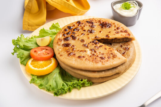 Keema Paratha, Chicken or mutton Mince Stuffed flatbread