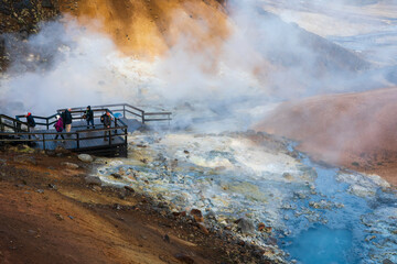Seltun geothermal area, Krysuvik, Reykjanes peninsula, Iceland