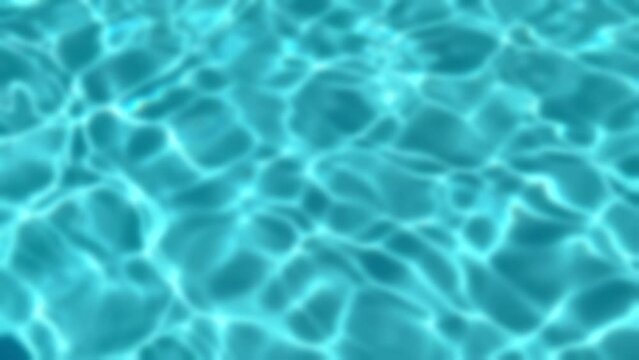 Water reflection background in the swimming pool.