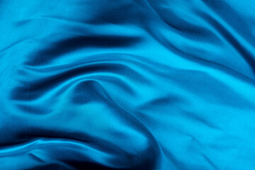 blue fabric texture background, abstract, closeup texture of cloth