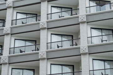 balcony, window background, building
