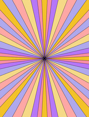 retro groovy background 60s-70s. Abstract colorful wavy background. vintage psychedelic background for posters and postcards. rainbow flag lgbt and social minorities