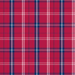 Obraz premium Plaid Seamless. Pastel gingham pattern. Background for memory day, independens usa. Wallpaper, blanket.