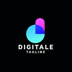 ultra great modern logo vector template