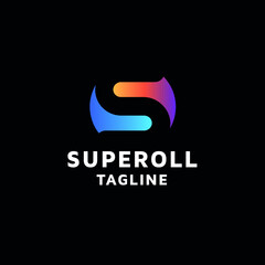 Obraz premium ultra great modern logo vector template