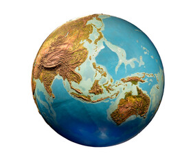 The Globe of Planet Earth