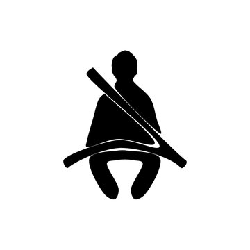 recommend clip art: Car seat belt icon hand drawn